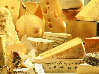 Käse in der Ernährung eines Mannes kann die Potenz stimulieren
